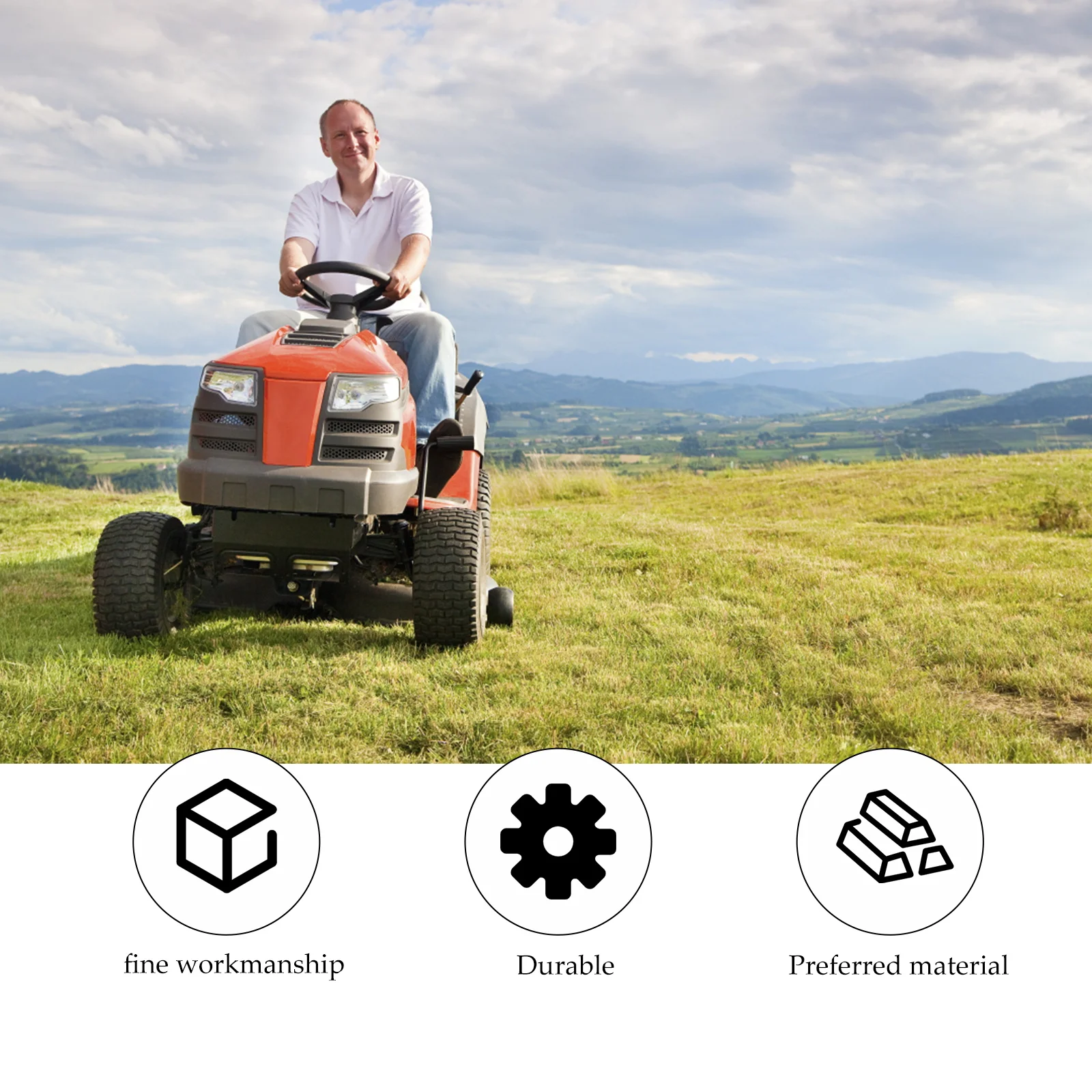 

1pc For Starter Solenoid Replacement High Replacement Starter Solenoid Quality Accessories Lawn Mower Mower Relay Part