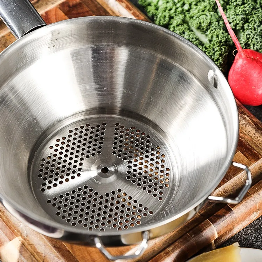 Stainless Steel Rotary Food Mill Great for Making Puree or Soups of Vegetables Tomatoes Creative Home Kitchen Tools