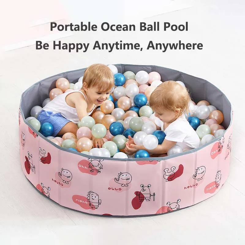 Indoor Baby Ball Pool Mädchen Spielzeug Tragbare Baby Bälle Pool Bad Bälle Klapp kinder Ball Pool kinder Spiel Aktivität zaun