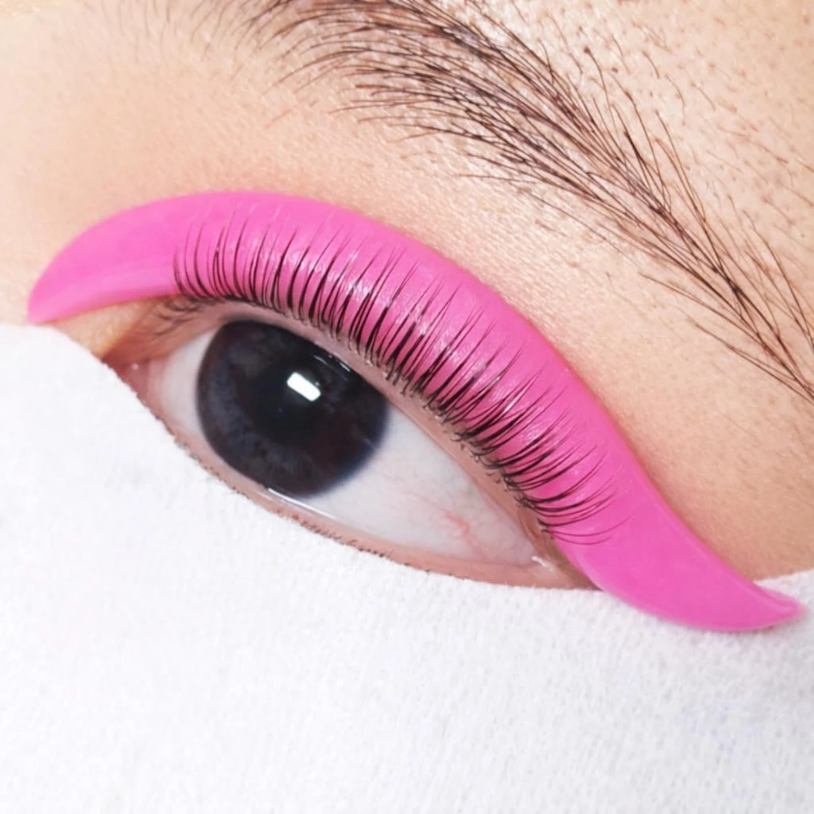 Lomansa Super Sticky Silicone Eyelash Perm Pad Sticky Lash Rod Shield Lifting 3D Eyelash Curler Accessories Health Beauty Tool