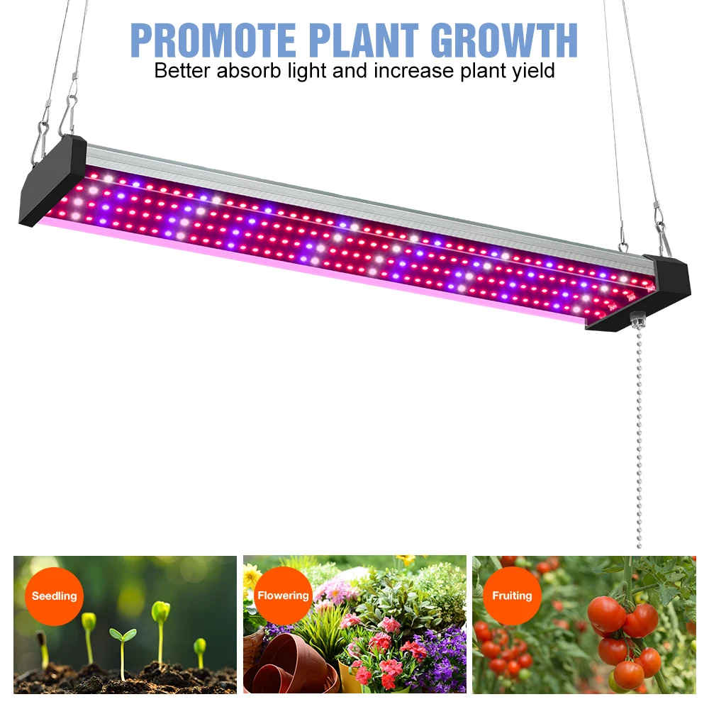 220V Led 실내 식물 성장 빛, 전체 스펙트럼 양자 보드 300W 200W 100W 온실 식물 성장 조명 묘목 텐트