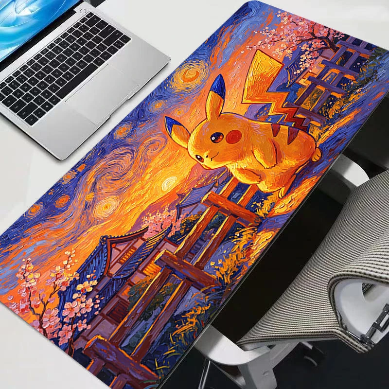Top Tablet Accessories - XXL Mouse Pad Anime P-Pikachu cherry
