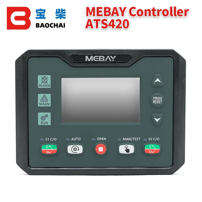 Mebay-controlador automático, controle manual, módulo Genset, interruptor de transferência, gerador ATS, ATS420
