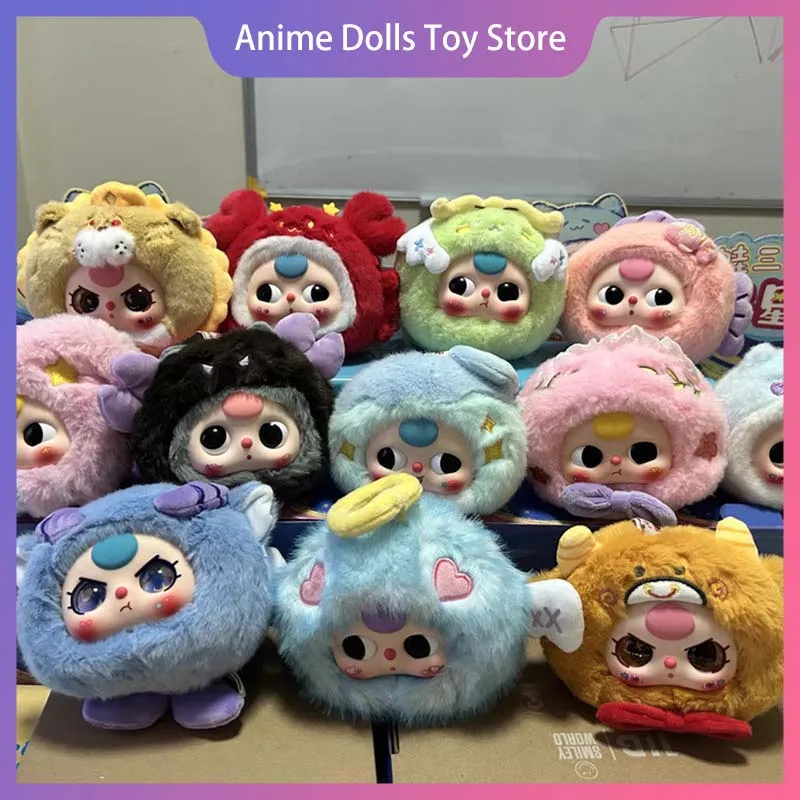

Original Baby Three 12 Constellation Blind Box Cute Vinyl Doll Mystery Box Aquarius Libra Scorpio Kawaii Pendant Kid X-Mas Gift