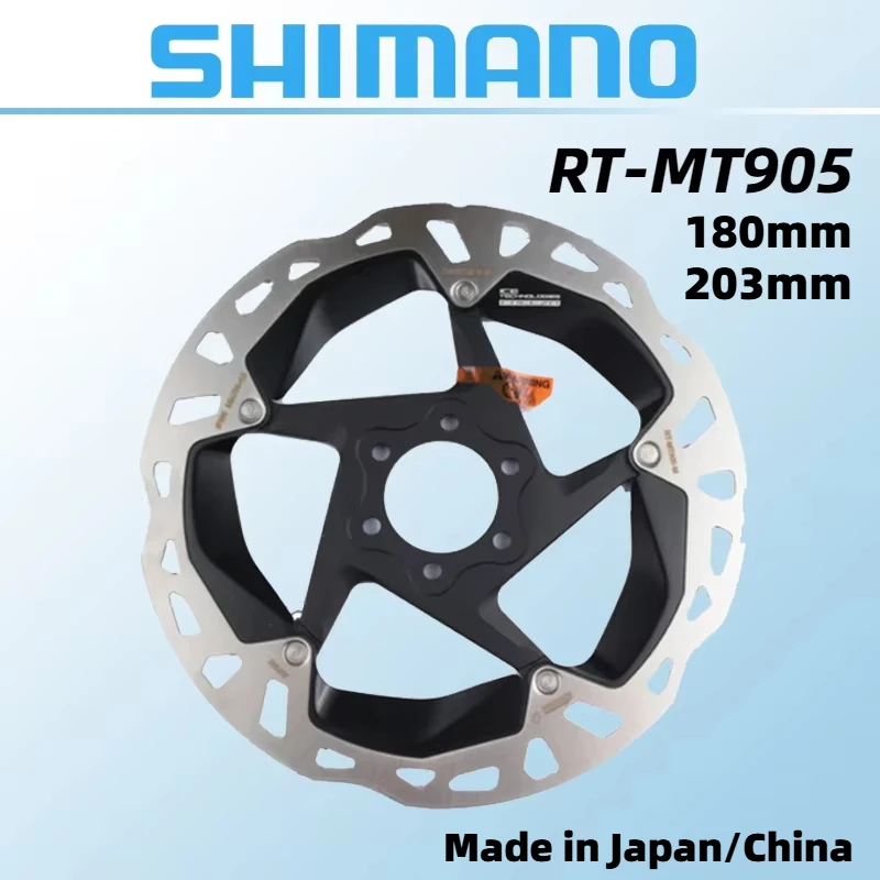 Shimano XTR RT-MT905 6-Screw Disc Brake Rotor ICE TECHNOLOGIES FREEZA 203mm/180mm For MTB Mountain Bike Original Shimano Parts