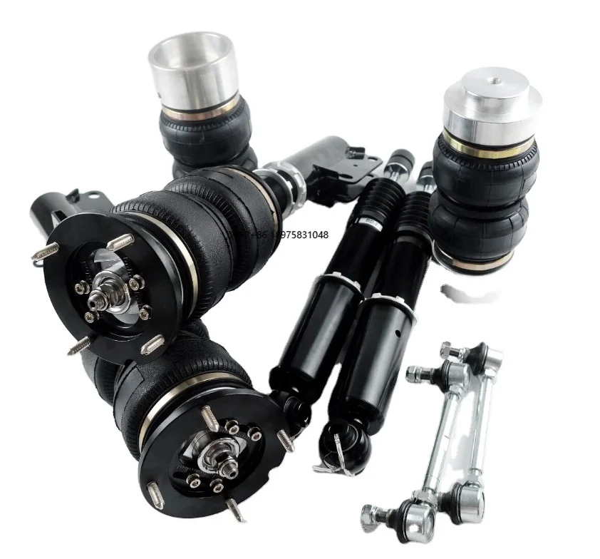 New for GT500 Air Suspension Kit with Air Spring & Shock Absorber-Steel/Aluminum/Rubber Construction 1 Year