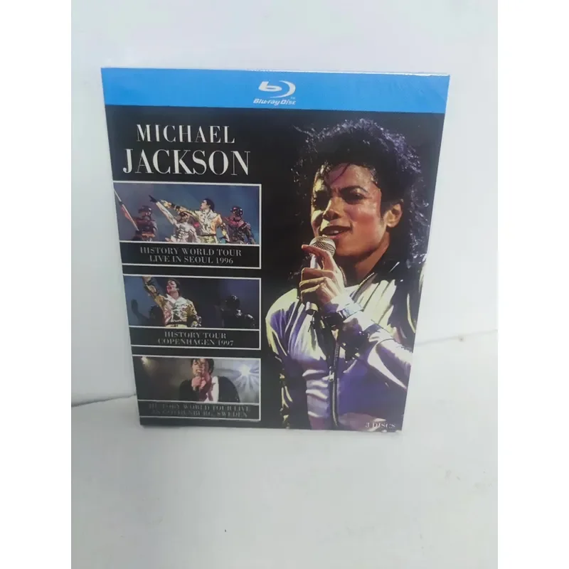 Blu-ray Michael Jackson Tour Concert Live Performance Video Disc Collection