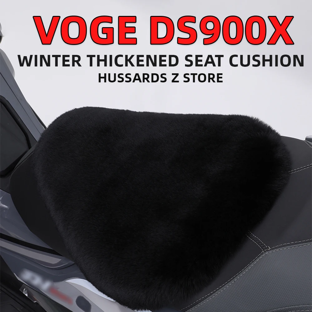 

For VOGE DS900X DS 900X DSX 900 DSX900 900DSX Motorcycle Winter Plush Cushion Thickened Warm Winter Seat Cushion Accessories