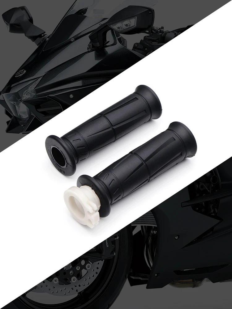 Handlebar Grip Anti-Skid Handle Bar for Kawasaki Z1000 Z1000SX Versys 650 Versys1000 ZX-6R ZX-10R Motorbike Hand Grips