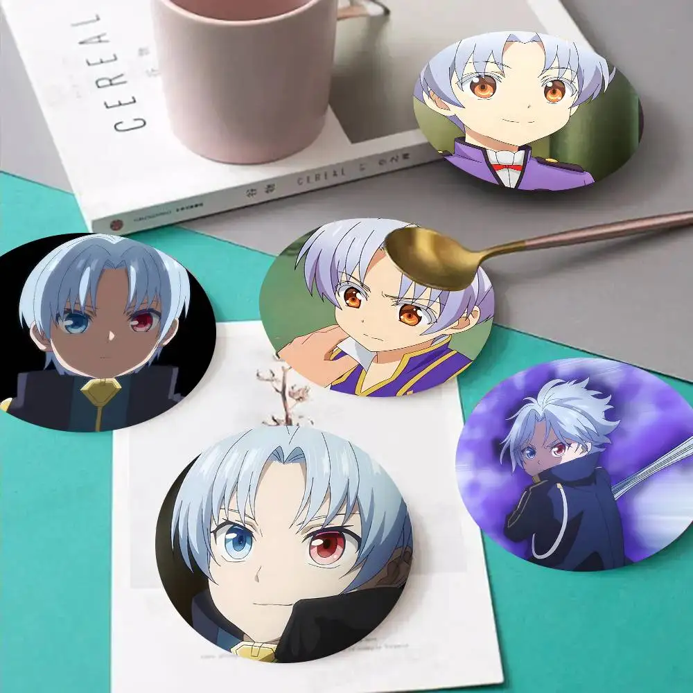1pc Noah Ararat Wooden Coaster Colour Printing Cup Mat Home Desk Decoration Gifts