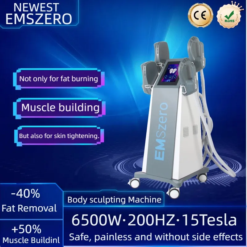 

DLS- with Muscle Stimulation ming and Fat Reduction Focus on EMSzero Electromagnetic Body Shaping Machine