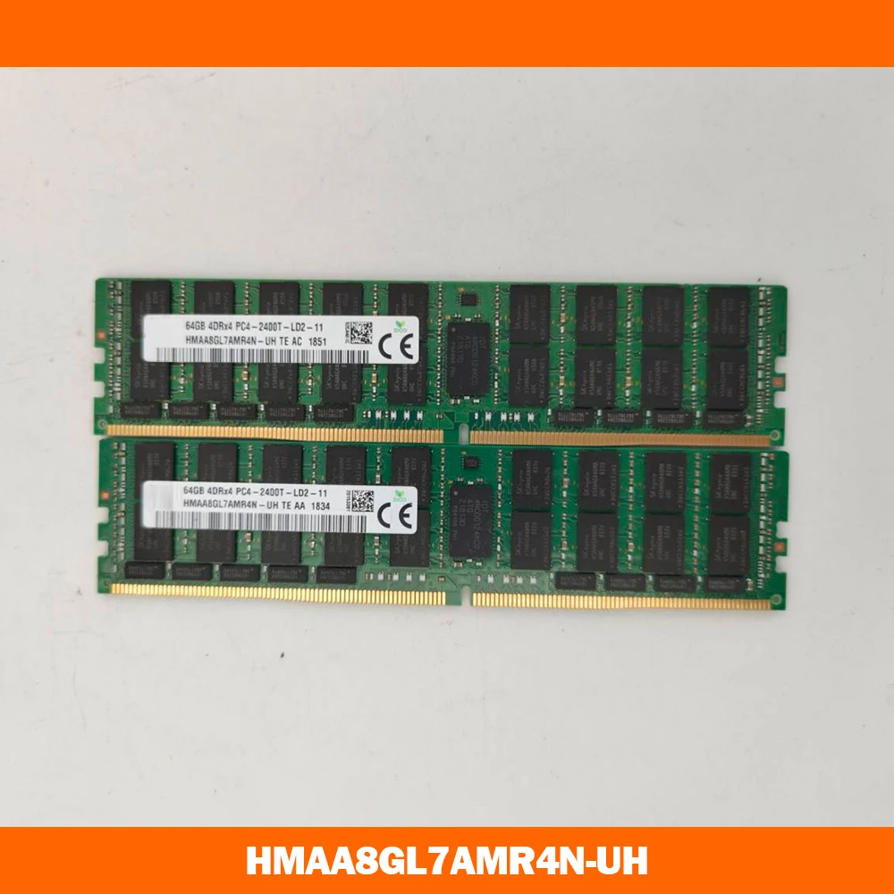 

1 шт. 64G 4DRX4 PC4-2400T для серверной памяти SKhynix HMAA8GL7AMR4N-UH