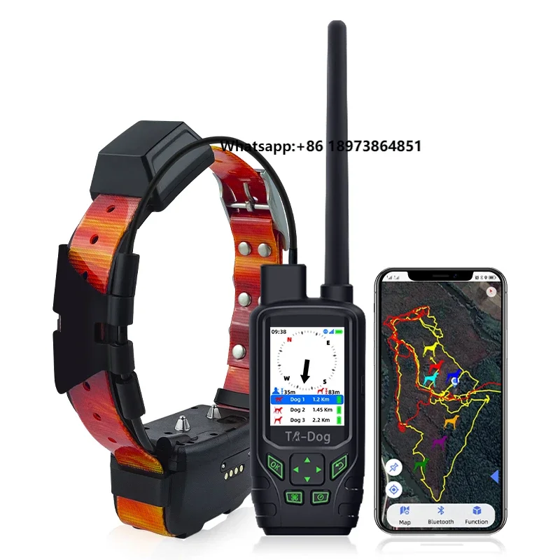 

Waterproof Pet GPS Tracker Collar for Hunting Dog