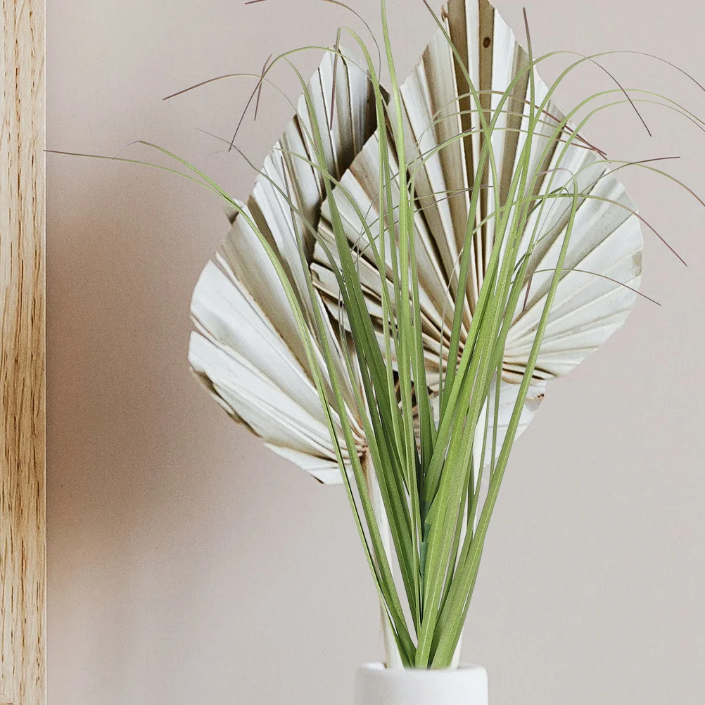 

20Pcs Artificial Grass Plants Lifelike Simulation Decor Home Office Greenery Stems Fake Plant Models Simulated Grass Craft