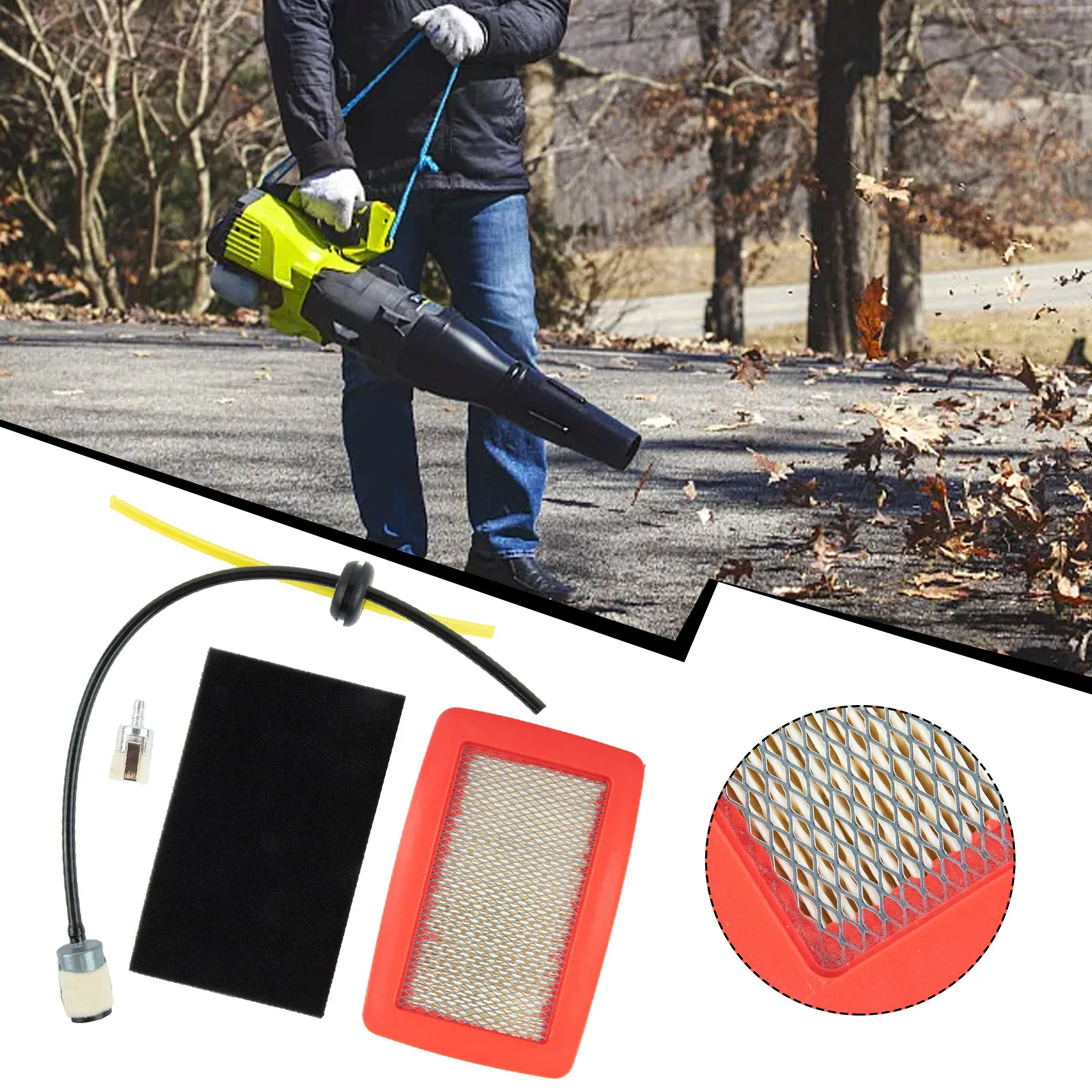 For RedMax Air Filter EBZ7001RH EBZ7150 EBZ7150RH EBZ7500RH EBZ8001 EBZ8500 EBZ8500RH Easy To Install Exquisite