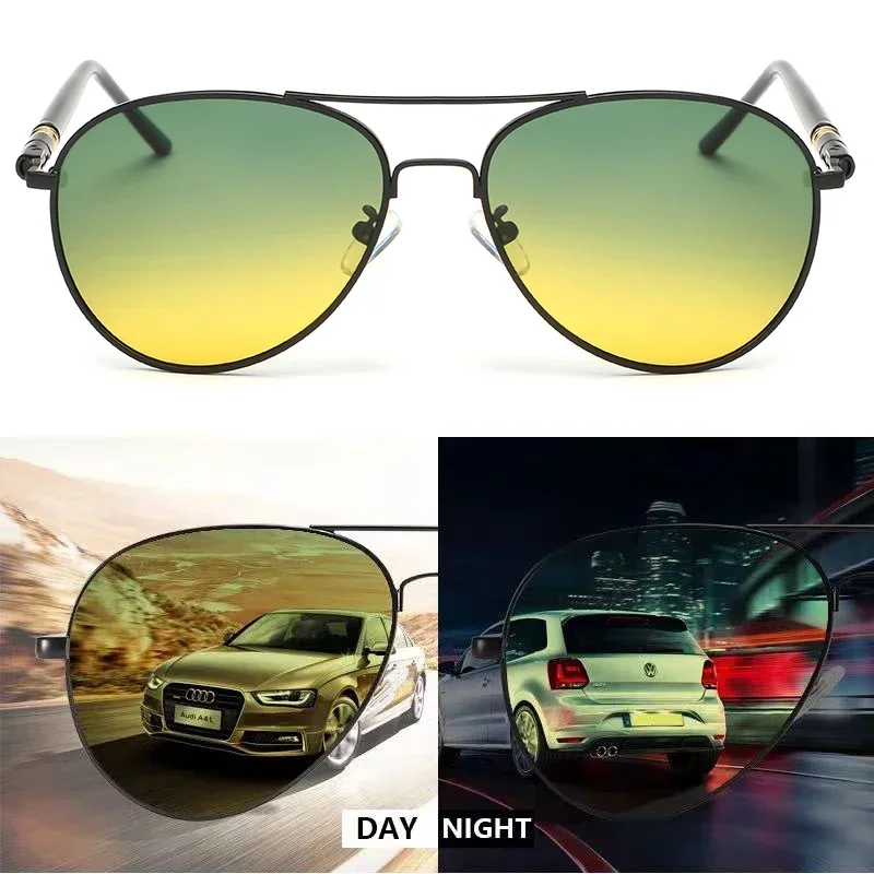 Luxury Designer Polarized Sunglasses for Men Women UV400 Driving Sun Glsses Male Vintage Black Pilot Shades for Female 209