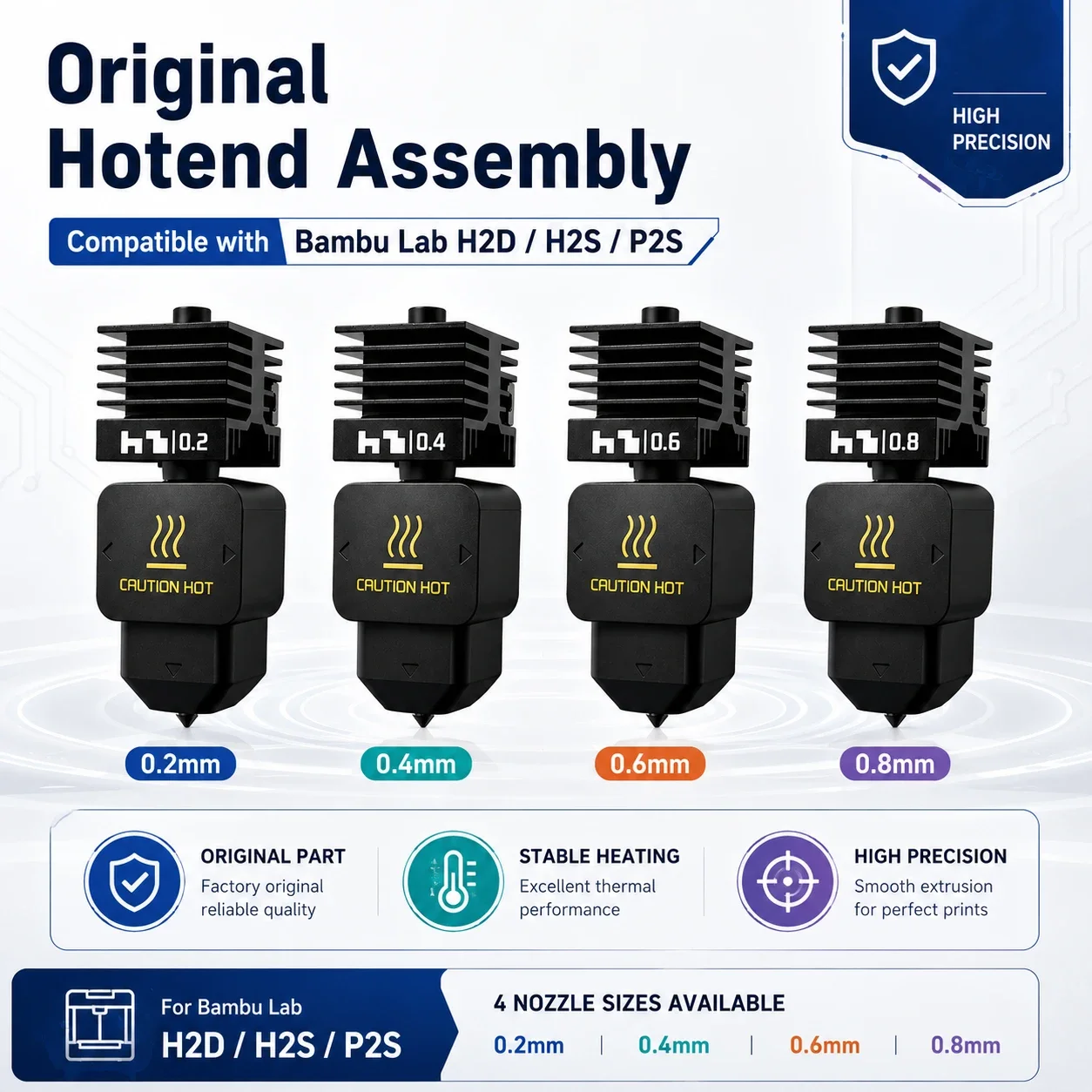 �y�Z�[�����z�����ʃz�b�g�G���h�������i�ABambu Lab H2D H2S P2S�Ή��A0.4/0.6/0.8MM�N�C�b�N�X���b�v���i���m�Y���A�Z���u��