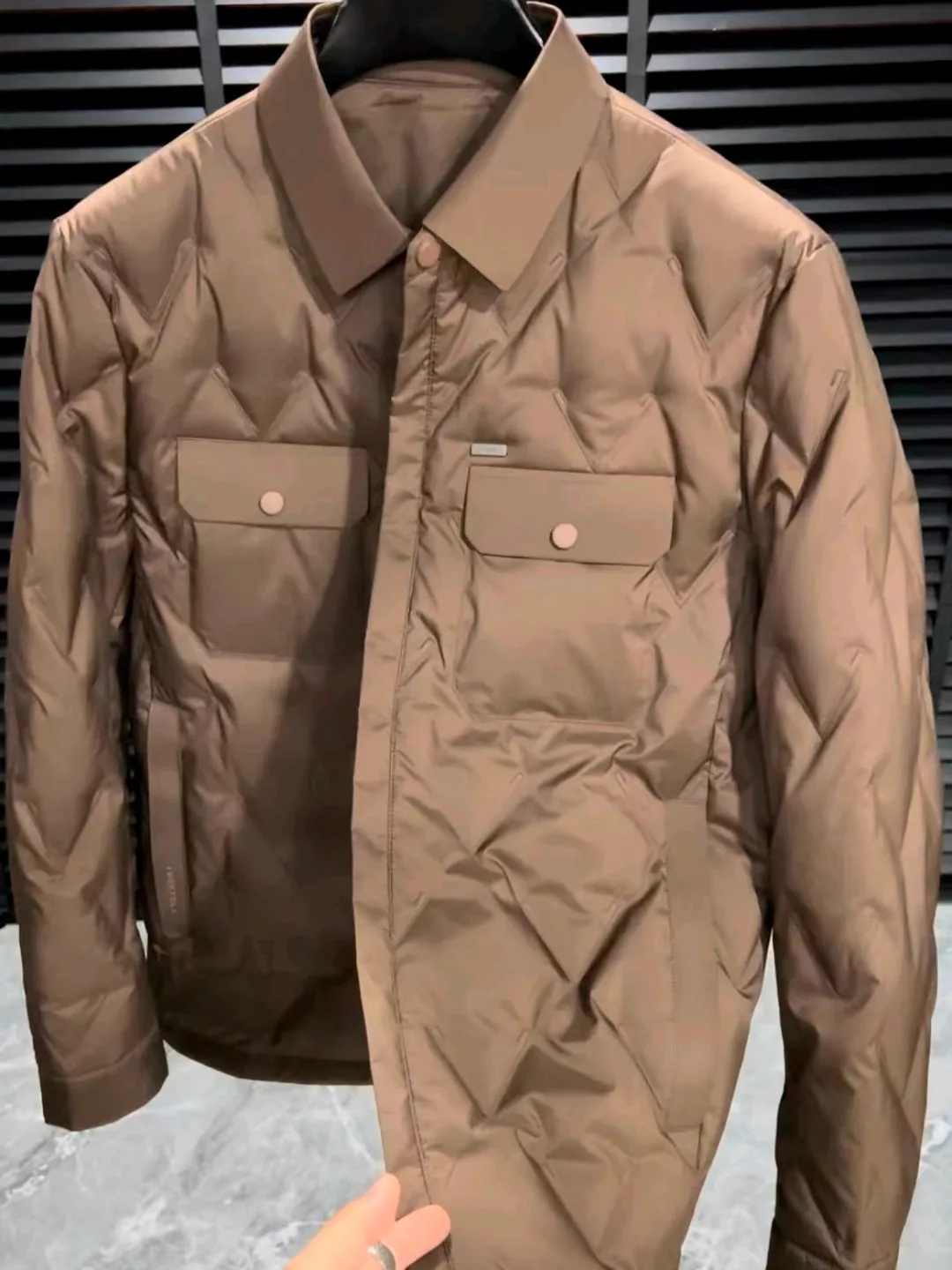 

Fashionable Casual Men's Jacket Collared Outerwear Autumn Winter New Arrival Versatile Business Style Standard Fit Long Sleev...
