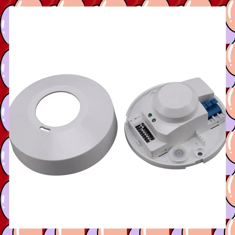 A72Z 10X 220V 800W Microwave Sensor Pir Occupancy Body Motion Detector Light Switch