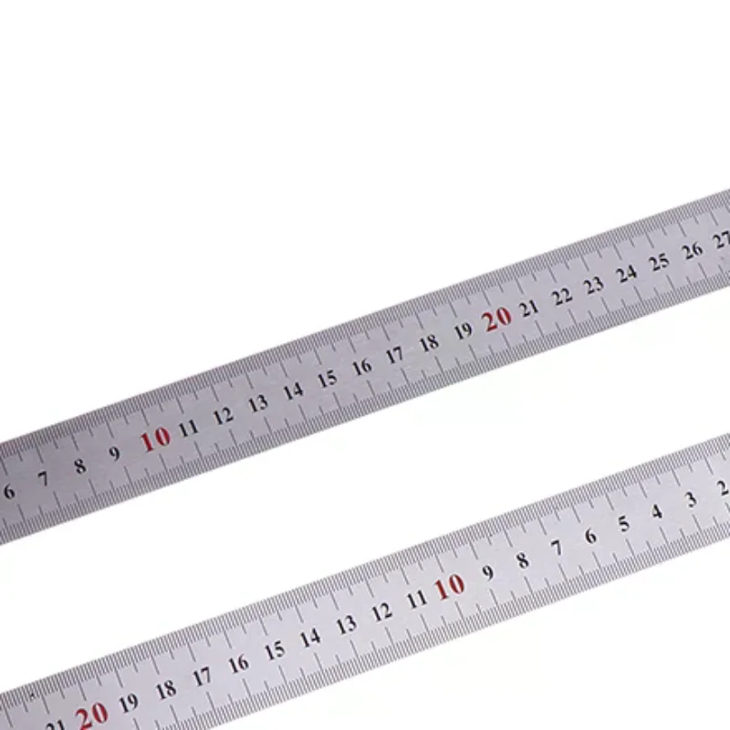 Regla cuadrada de aleación de aluminio de acero inoxidable, herramienta de regla de medición de ángulo recto, regla cuadrada de ángulo, mango grueso 90, 250mm/300mm