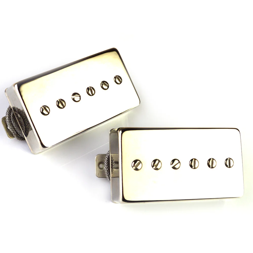 Rebel90 Alnico 5 HB Bucker Size P90 Neck-50mm Spacing/Bridge-52mm Spacing Pickup for Electric Guitar