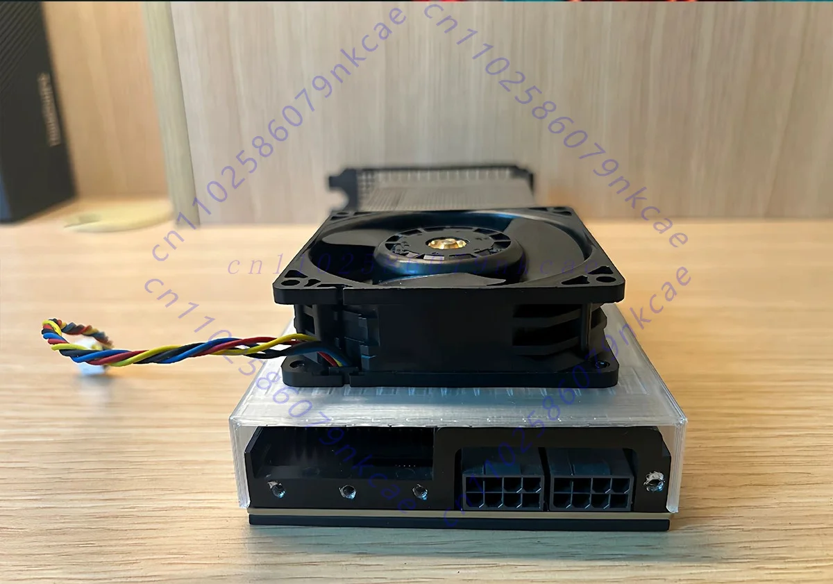 8CM Down‑Pressure Add‑on Cooling Fan For AMD Radeon Instinct MI25 MI50 Graphics Card