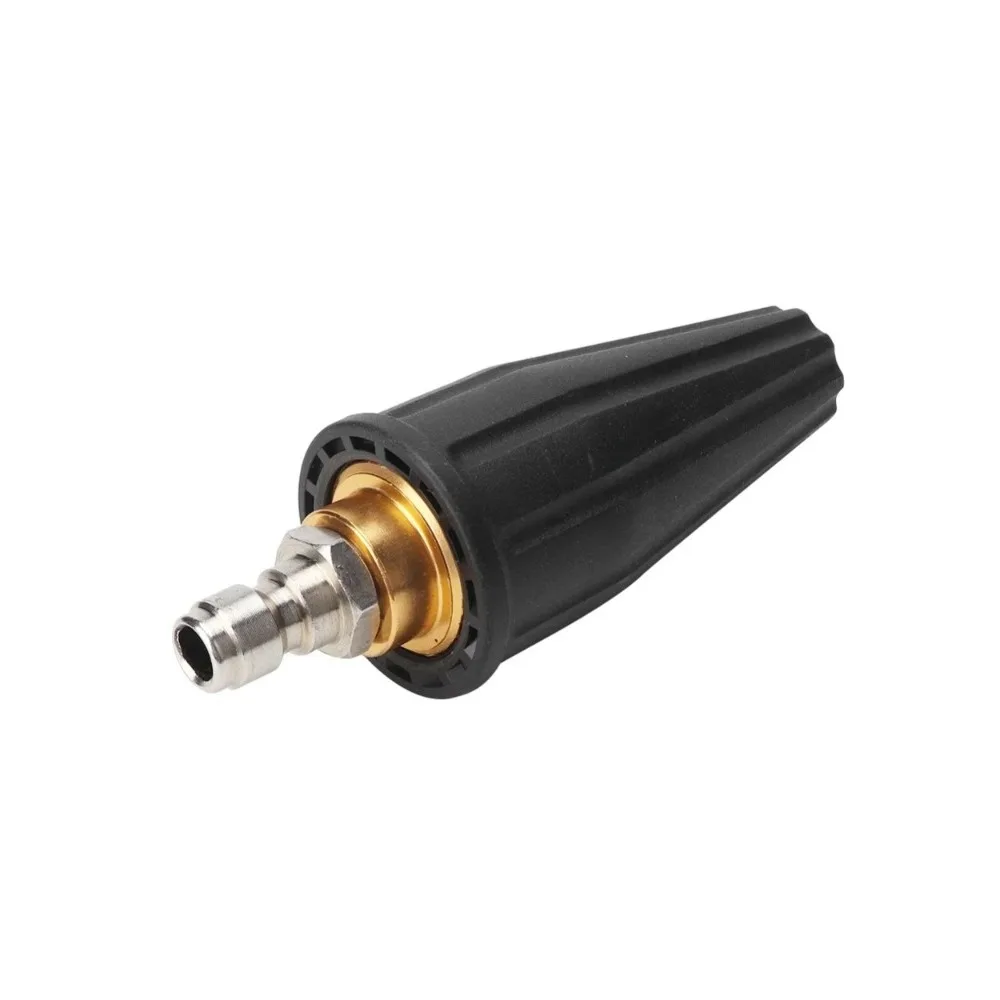 

Вращающийся водяной пистолет высокого давления с быстроразъемным соединением 1/4 дюйма, прочной чистящей насадкой и выпускным отверстием турбины