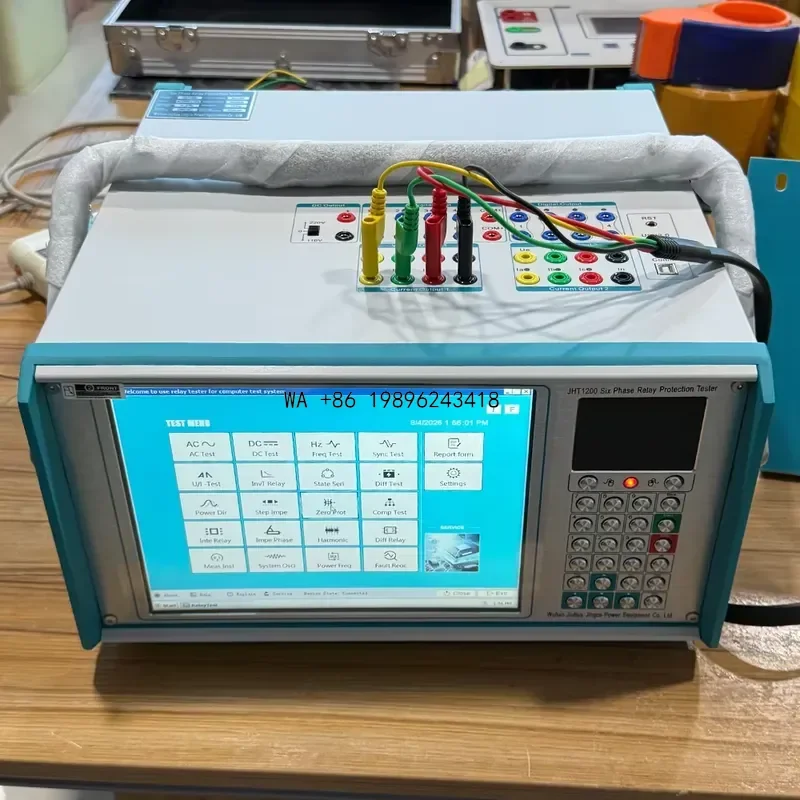 Wmwmnu for Six Phase Relay Protection Tester Secondary Injector 180A 1000va 6 Phase in Parallel Max Output