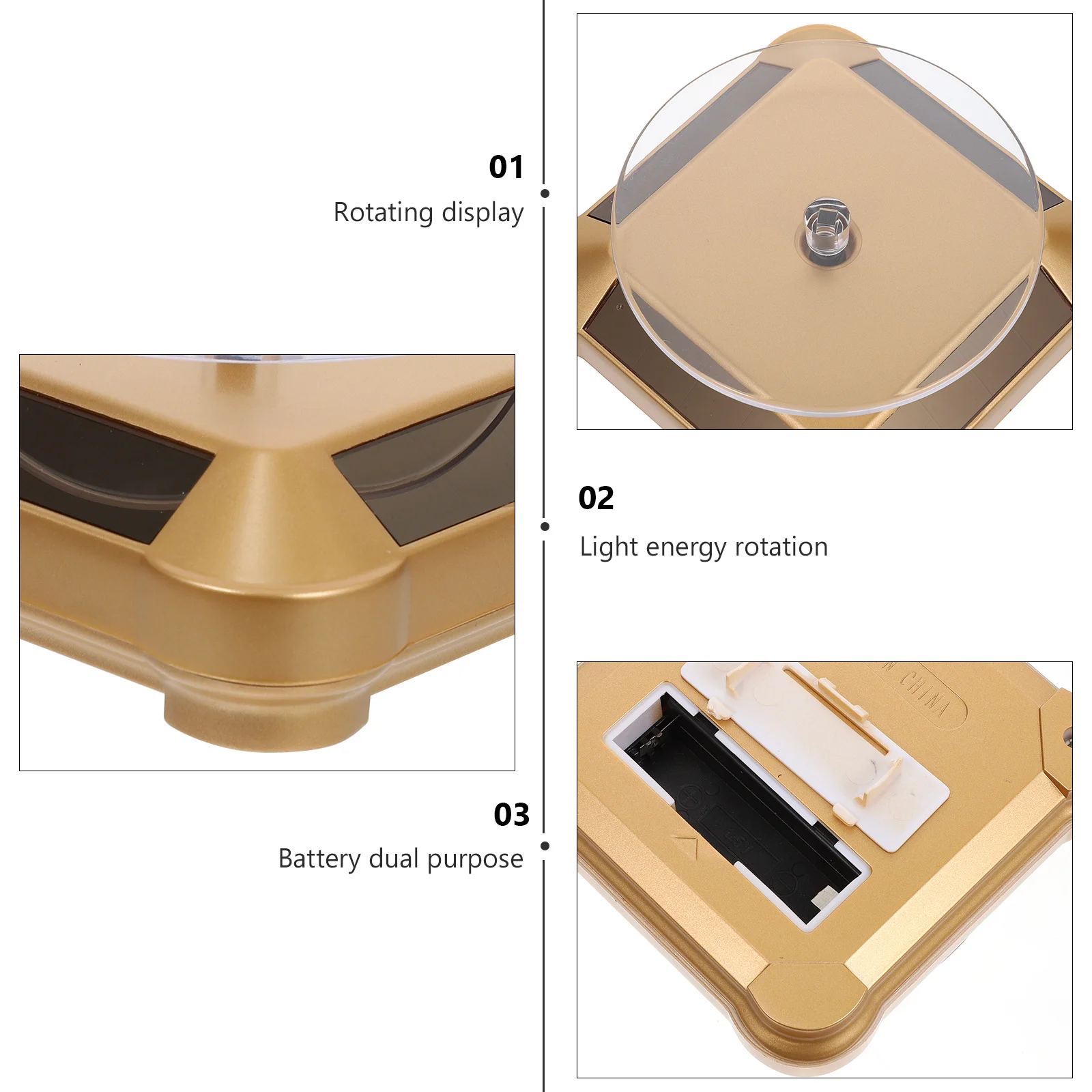 

Rotating Booth Jewelry Rack Earrings Displaying Supply Watch Exhibition Stand Abs
