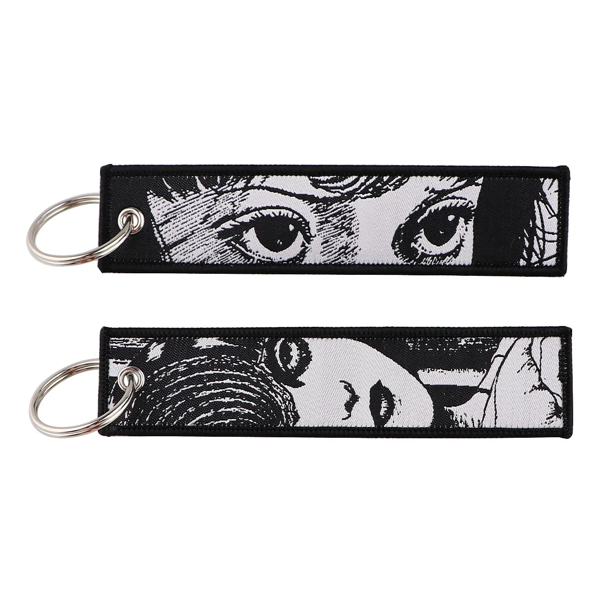 Anime bestickter Schlüssel JET Tag Schlüsselanhänger Cartoon Schlüsselanhänger Auto Motorräder Schlüssel Schlüsselanhänger Halter Schmuck Geschenke Anhänger Zubehör
