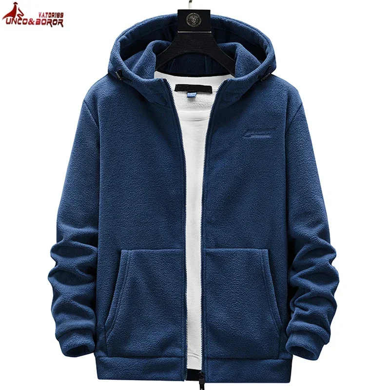 Plus Size 7XL 8XL Streetwear Soft shell Fleece Jackets Men Coats Winter Casual Sportswear Hip Hop Hoodies Sweatshirts Clothing