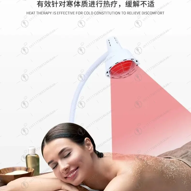 Infrared Physical Therapy Heat Lamp,Home Red Light Heating Therapy Device for Body Care,Salon‑Use Infrared Warm Treatment Lamp