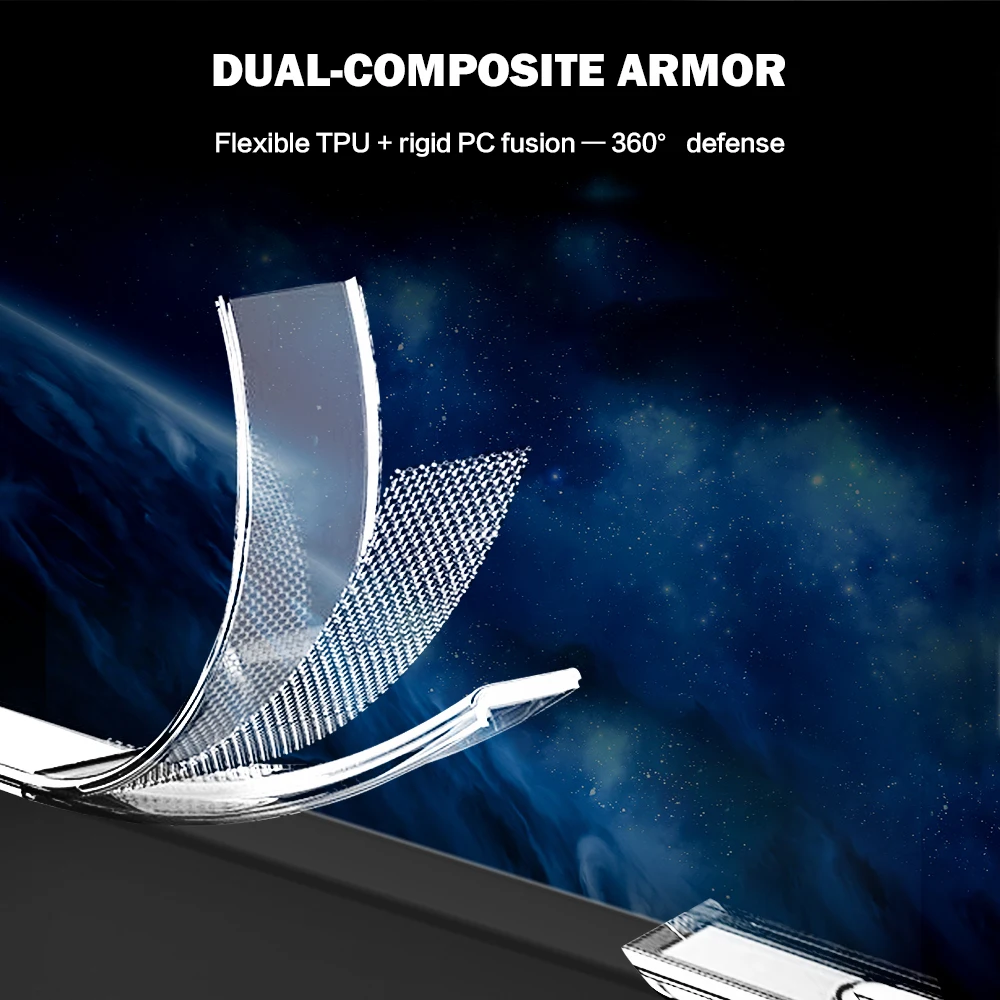 Für Xiaomi 17T Hülle Magnetische Hartschale TPU+PC Transparente Sturzsichere Handyhülle für Xiaomi 17t – Detail 2