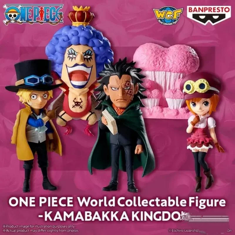BANDAI NAMCO ONE PIECE WCF Революционная армия Обезьяна D Дракон Сабо Emporio Иванков Коала Аниме Фигурка Модель Игрушка Настольный орнамент