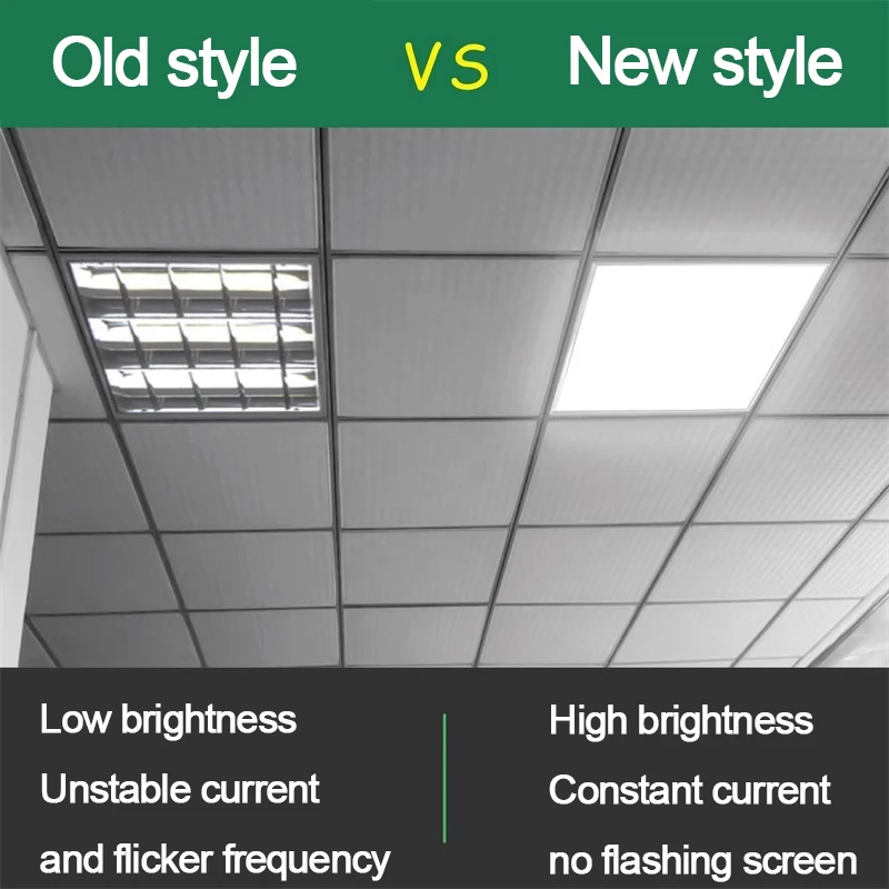 60cm Panel Led Ceiling Lights 70W Ultra-thin Led Panel Lamp for Home Decor Bedroom Indoor Lighting Square Ceiling Lamp Office
