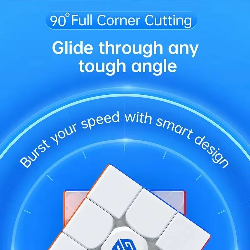 [JudyCube] Gan 356 RS2 3x3 Magnetic Magic Speed Cube GAN 356RS Stickerless Professional Fidget Toys GAN 15M Cubo Magico