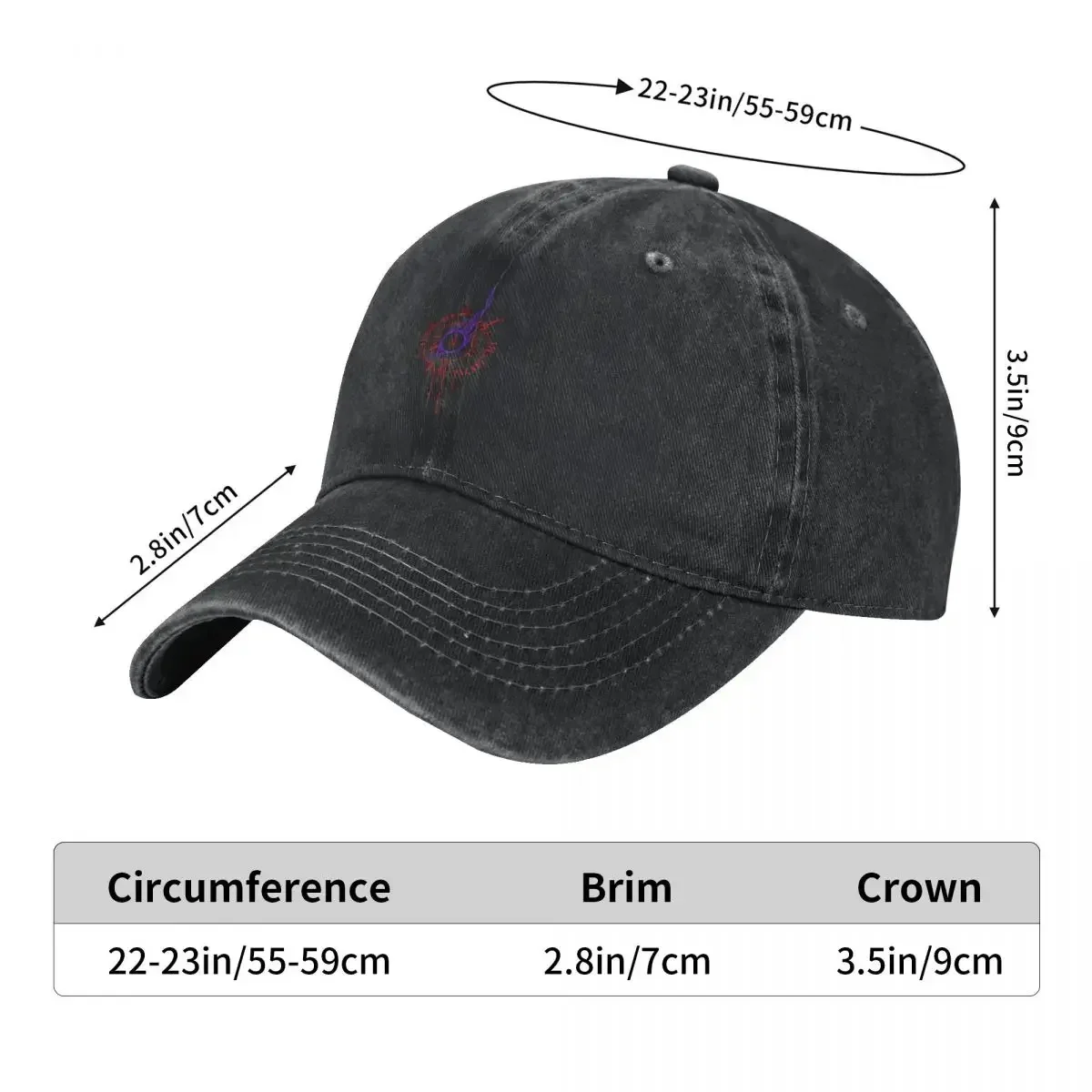 The Art of Blood and Weave Baseball Cap Custom Cap Visor Bobble Hat fashionable Hats For Women Men's