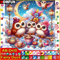 HOMFUN Fairy Dust AB 5D DIY Diamond Painting 