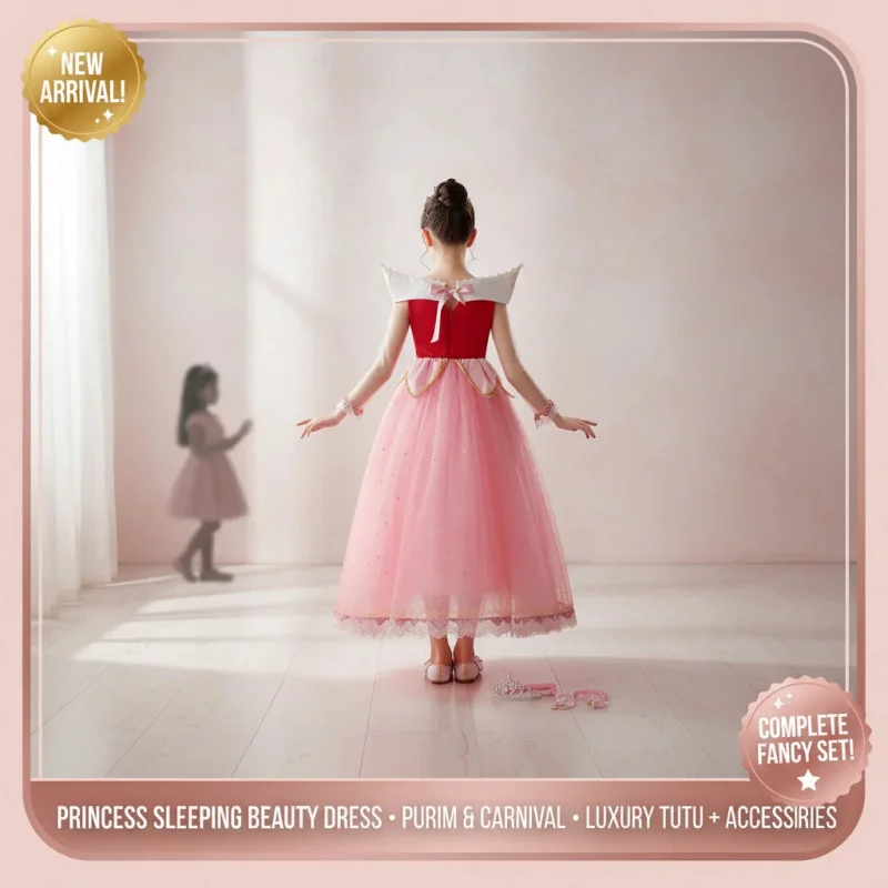 

▶❤2026 Purim Festival Rainbow Tutu Dress for Girls Sweet Lollipop Cosplay Costume Set❤◀