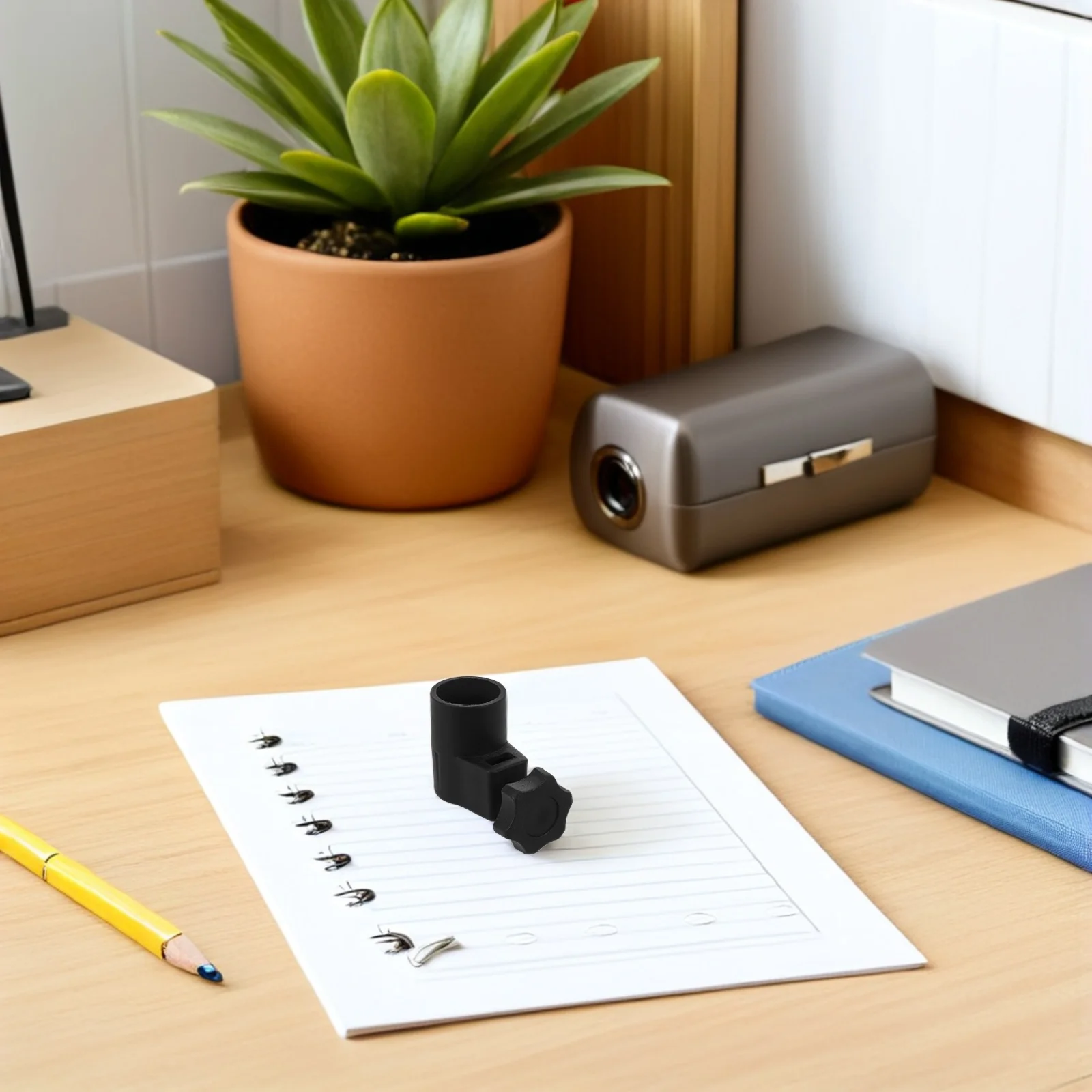 

Music Stand Replacement Clamp Adjustable 2.2cm Hole Tightening Fastener Height Locking Accessory Sheet Music Holder Support