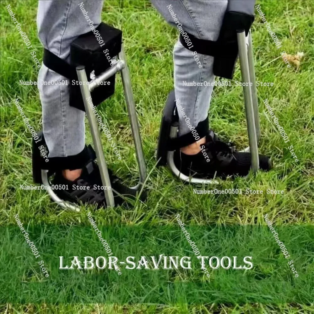 Portable Mobile Farm Work Kneeling Stool Cushion Labor-savingKneeProtector Pad for Garlic Harvesting and Field FarmingOperations