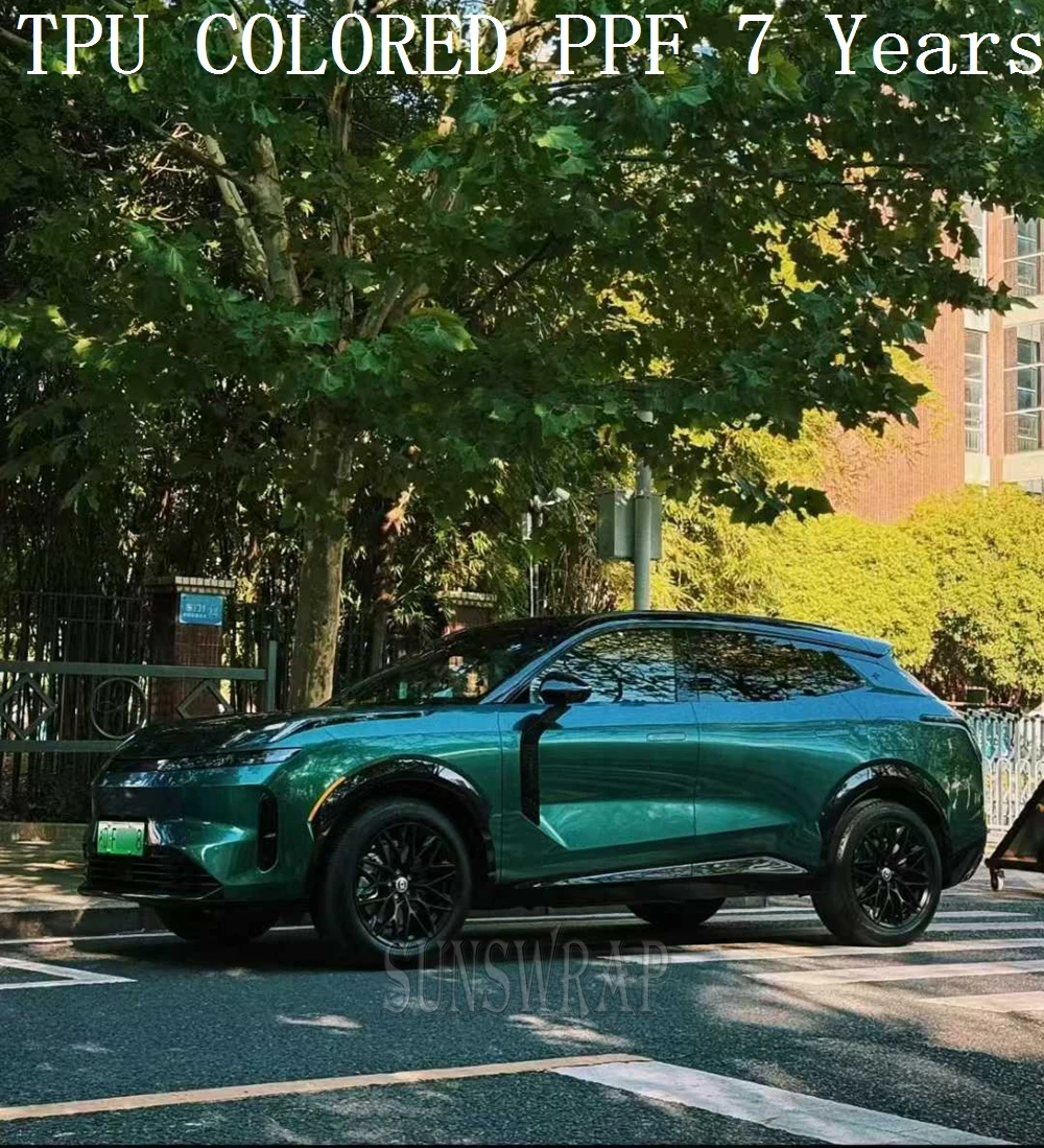 

Highest Quality PPF Paint Protection Film Gloss Royal Green Self Healing Auto Bra Vinyl Wrap Invisible Scratches Shield Sheet