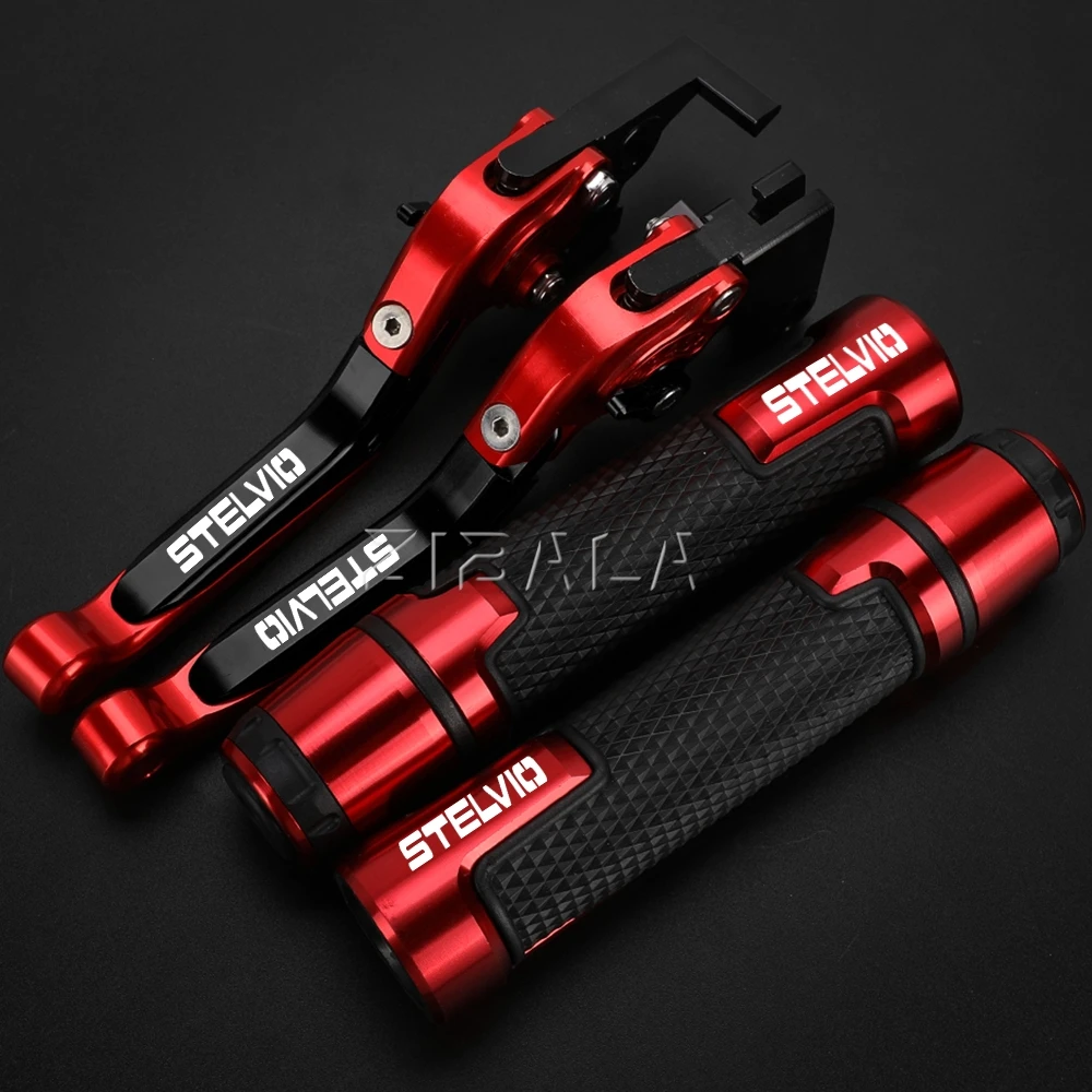 FOR MOTO GUZZI STELVIO 2008-2015 2014 2013 2012 2011 2010 Motorcycle Adjustable Folding Brake Clutch Lever 7/8