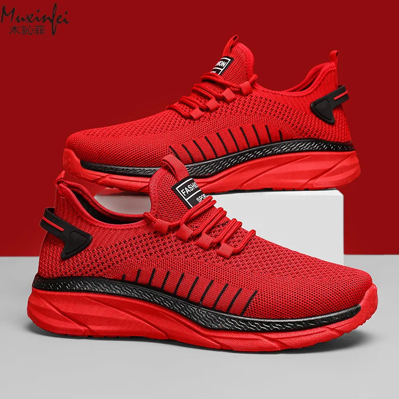 

Мужская обувь, новинка весны и лета, дышащая, модная, универсальная повседневная спортивная обувь, мужские кроссовки, легкие и удобные.