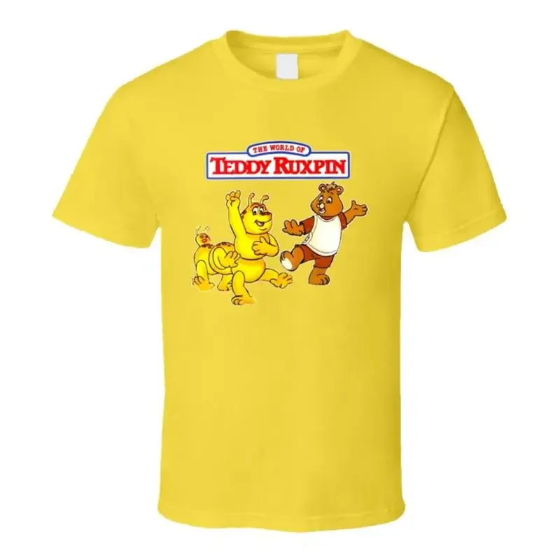 Camiseta de dibujos animados de los años 80 de Teddy Ruxpin