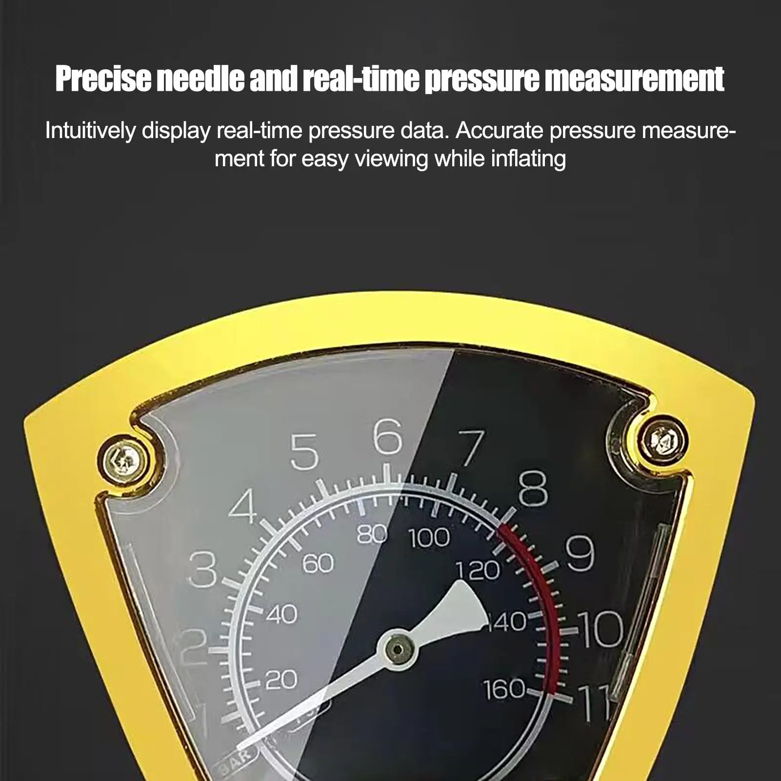 

Ножной насос для велосипеда, легкий автомобильный ножной насос с манометром, портативный компрессор для велосипедных шин для седана, мотоцикла, пикапа