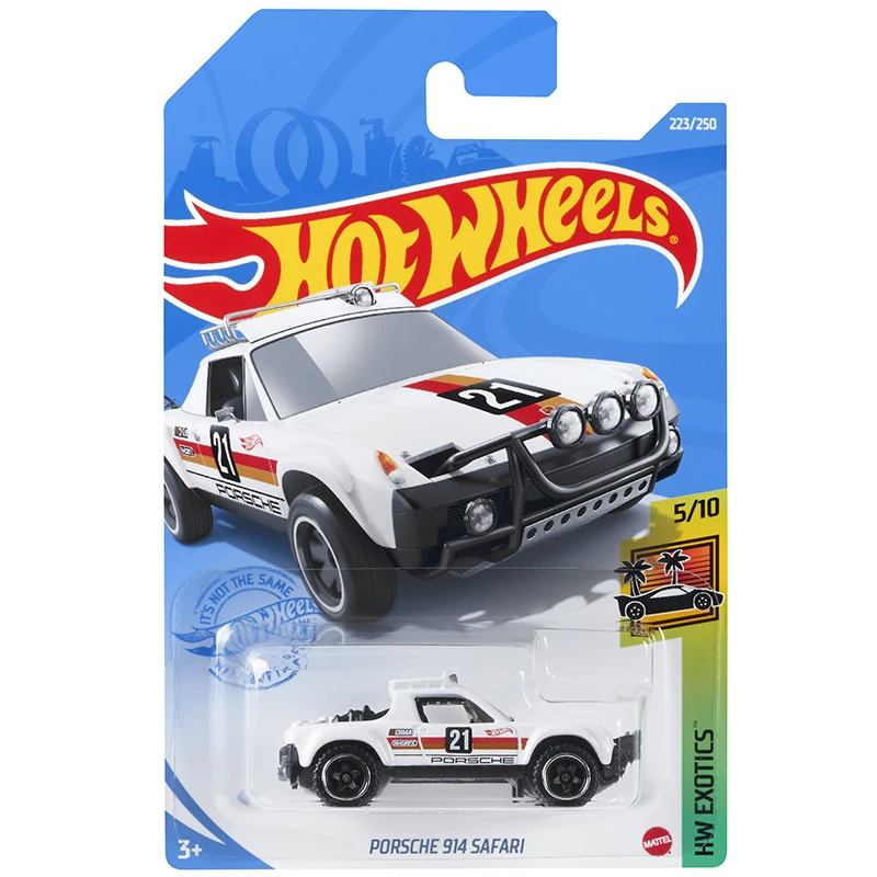 

2021-223 Hot Wheels Cars PORSCHE 914 SAFARI1/64 Metal Die-cast Model Collection Toy Vehicles