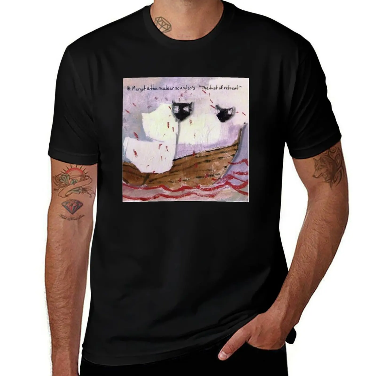 The Dust of Retreat - Margot & The Nuclear So And So's T-Shirt Large Size Soft Cotton T-Shirt