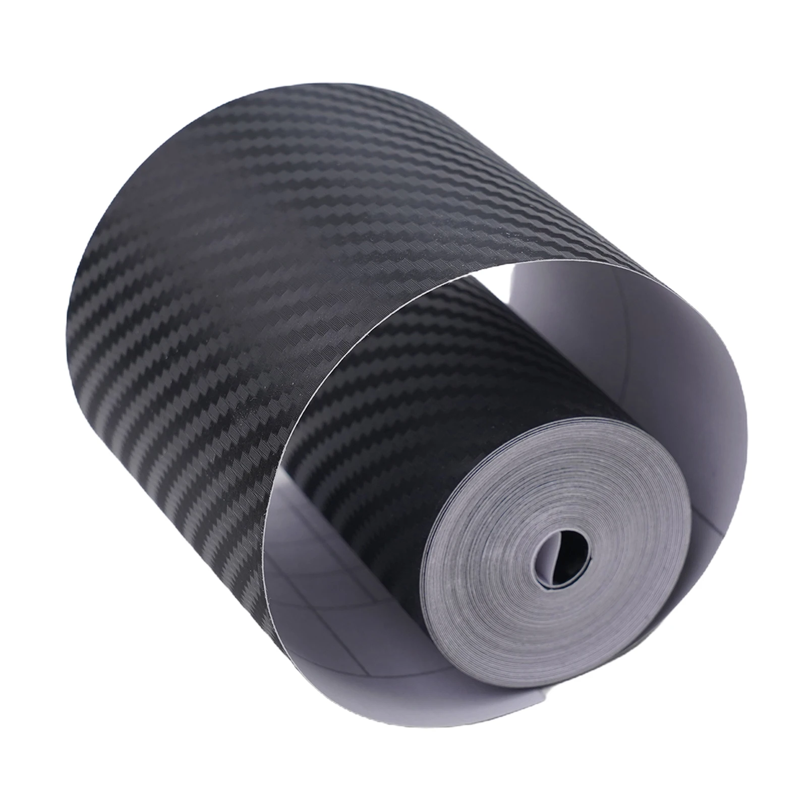 5M Carbon Fiber Car Sticker Paste Protector Strip Auto Door Sill Side Mirror Anti Scratch Tape Waterproof Protection Film