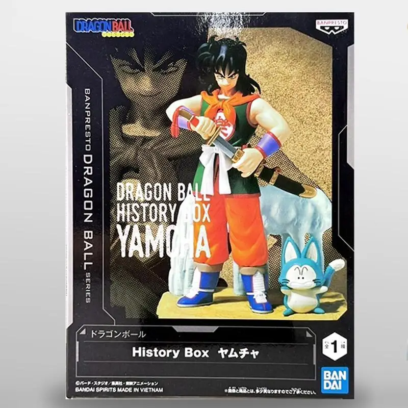 

Подлинная Bandai Namco Banpresto Dragon Ball History Box Yamcha в наличии, оригинальная аниме-фигурка, модель, коллекционная фигурка, игрушки, подарок